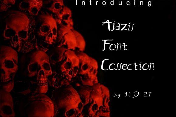 Ajazil: A Display Font for Bold Digital Statements
