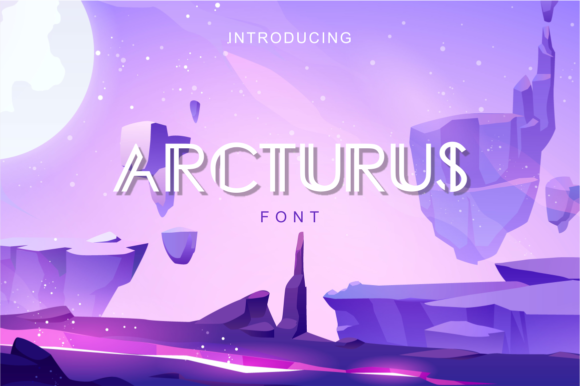 Arcturus: A Modern Display Font for Editorial Elegance