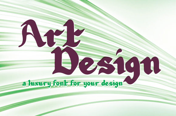 Art Design: A Stylish Font for Bold Campaigns