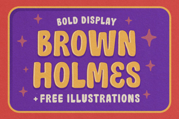 Brown Holmes Font for Web Design Projects