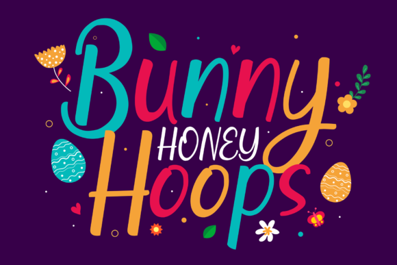 Bunny Hoops: A Playful Display Font for Web Design