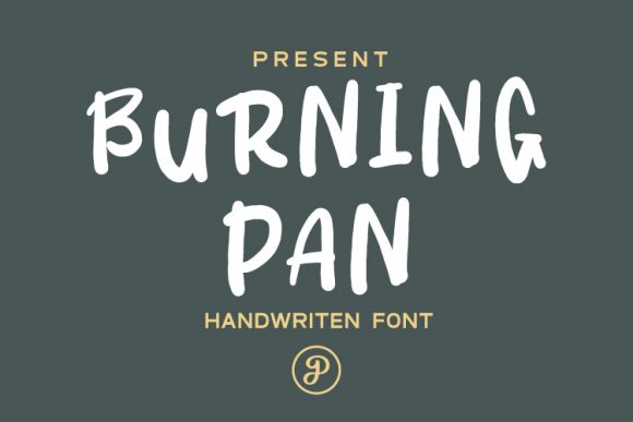 Burning Pan: A Quirky Display Font for Bold Branding
