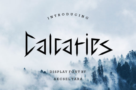 Calcaries Font for Professional Branding