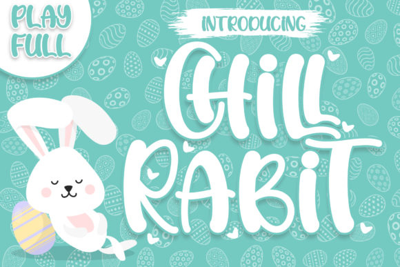 Chill Rabit: A Playful Display Font for Editorial Design