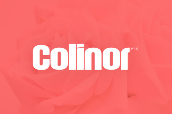 Colinor Font for Handmade and Commercial Craft Projects