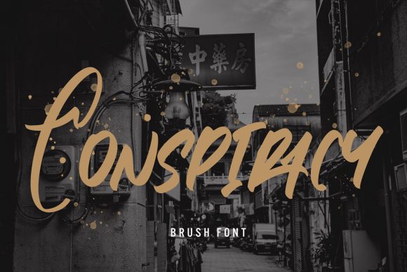 Conspiracy Font for Editorial Design and Content Creation