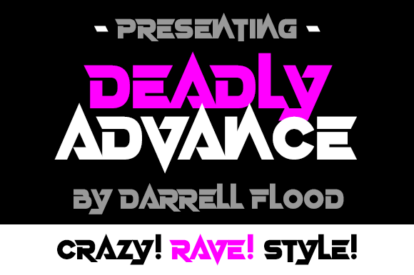 Deadly Advance Font for Bold Web Design