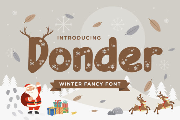Donder Font for Modern Branding and Design