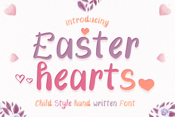 Easter Hearts Font Review for Real Projects