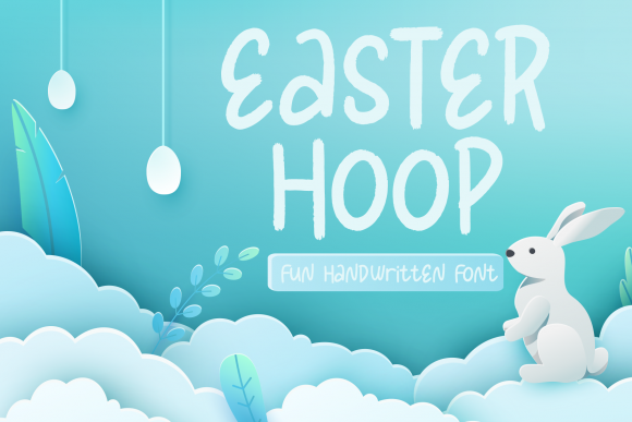 Easter Hoop: A Versatile Display Font for Creative Projects