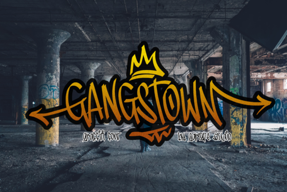 Gangstown: A Graffiti-Inspired Display Font for Web Design
