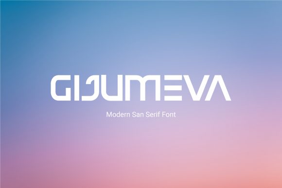 Gijumeva: A Modern Font for Polished Branding