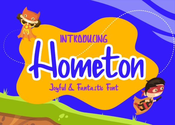 Hometon Font for Handmade Creations
