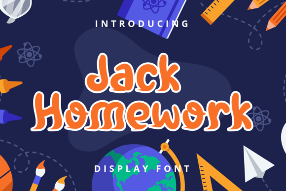 Jack Homework: A Playful Font for Branding That Feels Right