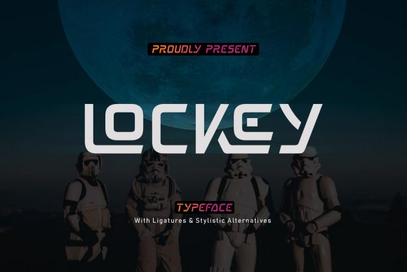 Lockey Font for Handmade and Commercial Design Projects