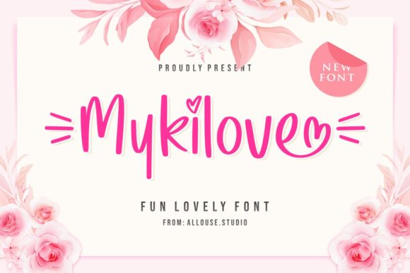 Mykilove: A Youthful Display Font for Modern Editorial Design