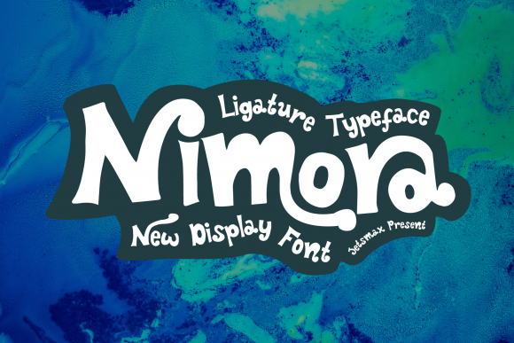 Nimora: A Playful Display Font for Creative Projects