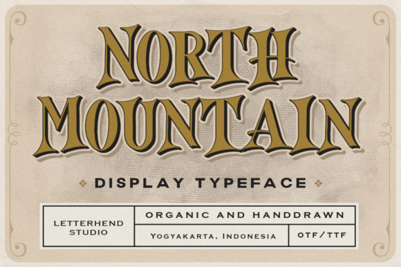 North Mountain Font for Bold Visual Storytelling
