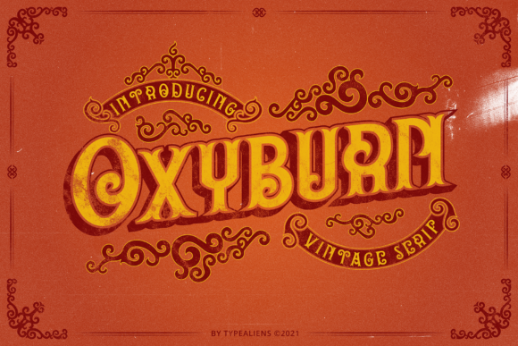 Oxyburn: The Display Font That Elevates Campaign Impact