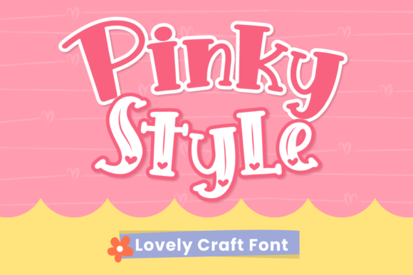 Pinky Style: A Quirky Display Font for Creative Campaigns