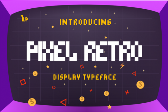 Pixel Retro: A Timeless Display Font for Modern Campaigns