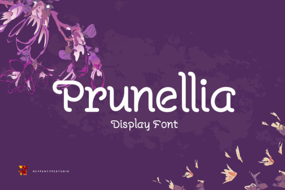 Prunellia Font for Web Design and Branding