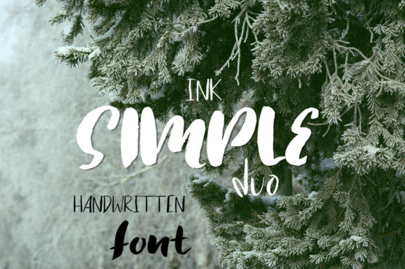 Simple Ink Duo: A Retro Font for Modern Marketing
