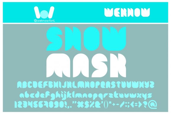 Snow Mask: A Modern Display Font for Editorial Elegance