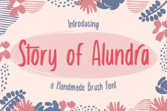 Story of Alundra Font for Polished Branding
