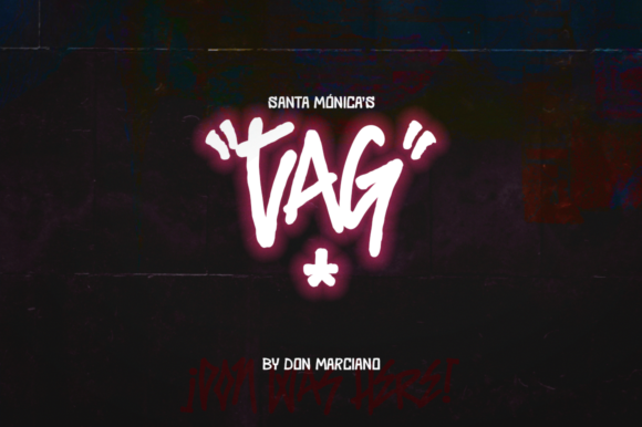 Tag Font for Handmade Creations and More